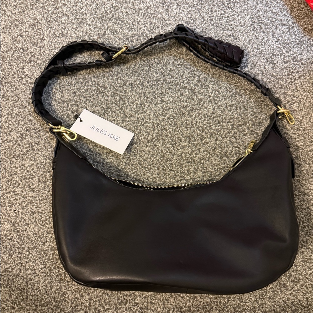 Jules Kae began leather crossbody bag